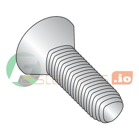 Newport Fasteners Thread Forming Screw, #6-32 x 3/8 in, Plain Stainless Steel Flat Head Phillips Drive, 5000 PK 412632